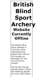 Mobile Screenshot of bbsarchery.org.uk
